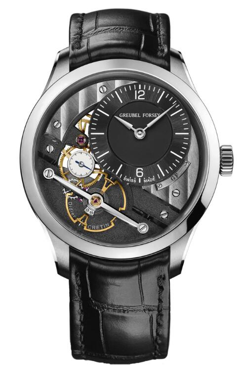 Greubel Forsey Signature 1 Steel Black Dial replica watch